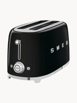 Online Smeg Grille-pain 4 tranches 50's Style Noir, haute brillance