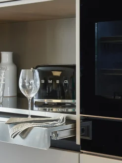 Hot Smeg Grille-pain 2 tranches 50's Style Noir, haute brillance
