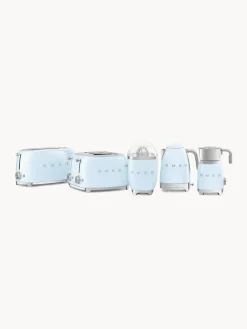 New Smeg Grille-pain 2 tranches 50's Style Bleu ciel, haute brillance