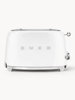 Outlet Smeg Grille-pain 2 tranches 50's Style Blanc, mat