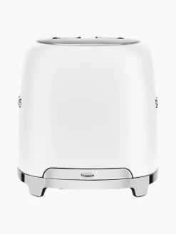 Outlet Smeg Grille-pain 2 tranches 50's Style Blanc, mat