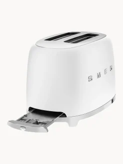 Outlet Smeg Grille-pain 2 tranches 50's Style Blanc, mat