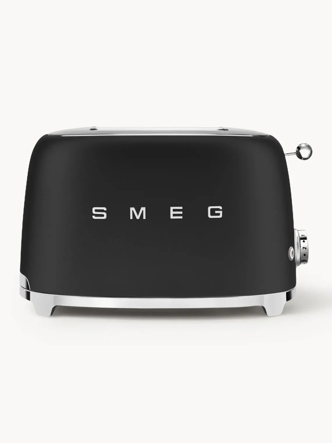 Best Smeg Grille-pain 2 tranches 50's Style Noir, mat