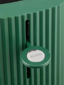 Sale ALESSI Grille-pain Plissé Vert foncé