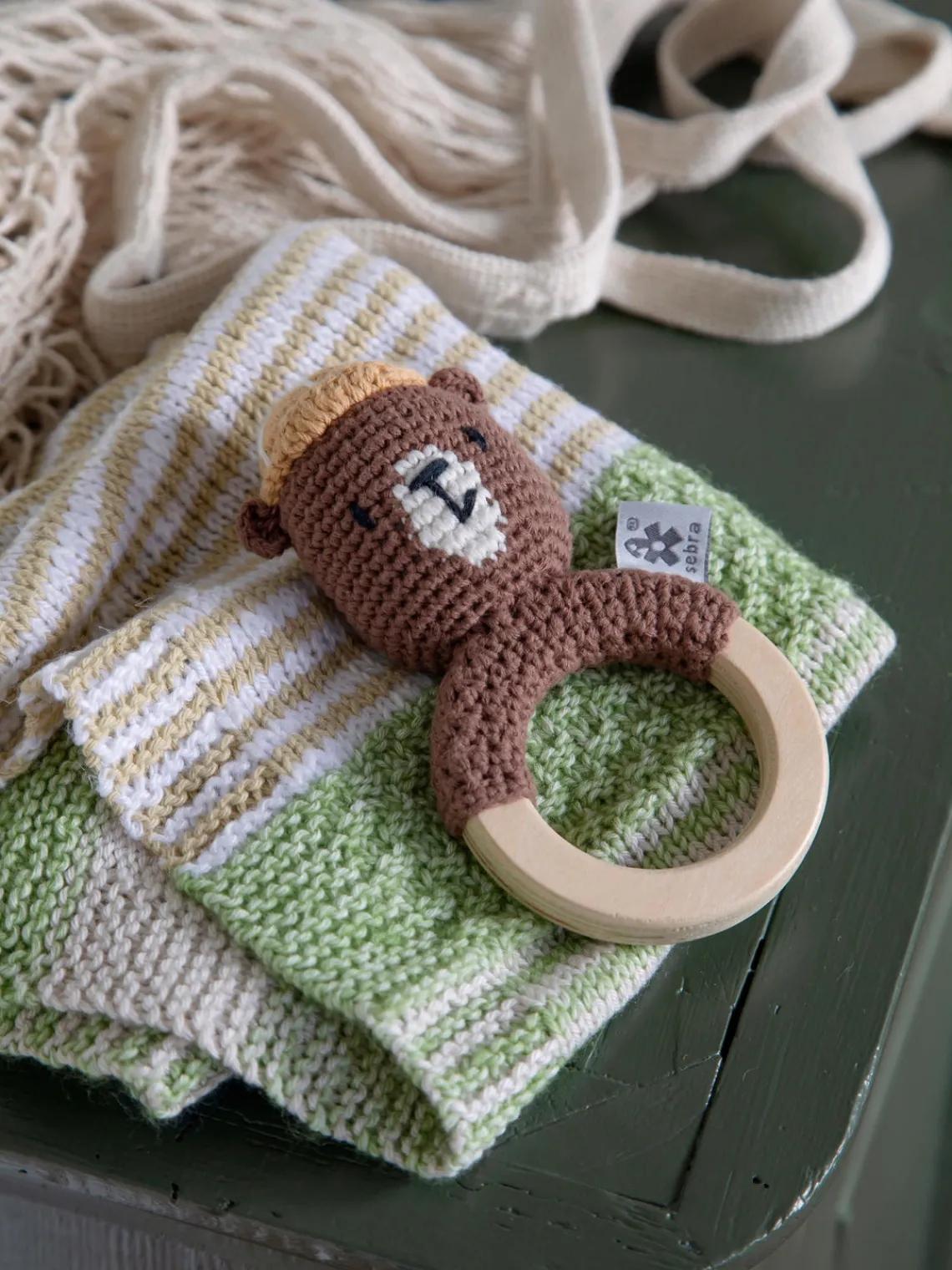 Discount Sebra Hochet d'activité Bear