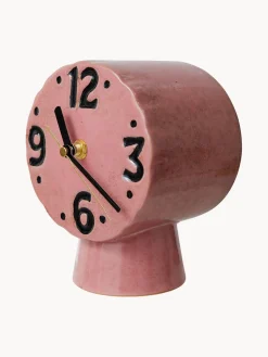 Discount HKLIVING Horloge à poser peints à la main en céramique Retro