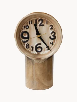 Discount HKLIVING Horloge à poser peints à la main en céramique Retro
