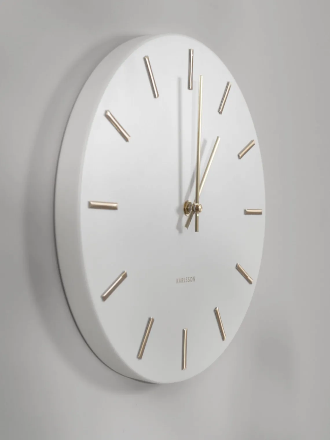 Best Karlsson Horloge murale Charm Blanc