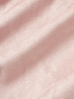 Outlet Magma Housse de coussin 50x50 en velours à relief Nobless Rose pâle