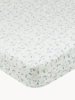 Clearance Cam Cam Copenhagen Housse de matelas à langer en coton bio Green Leaves