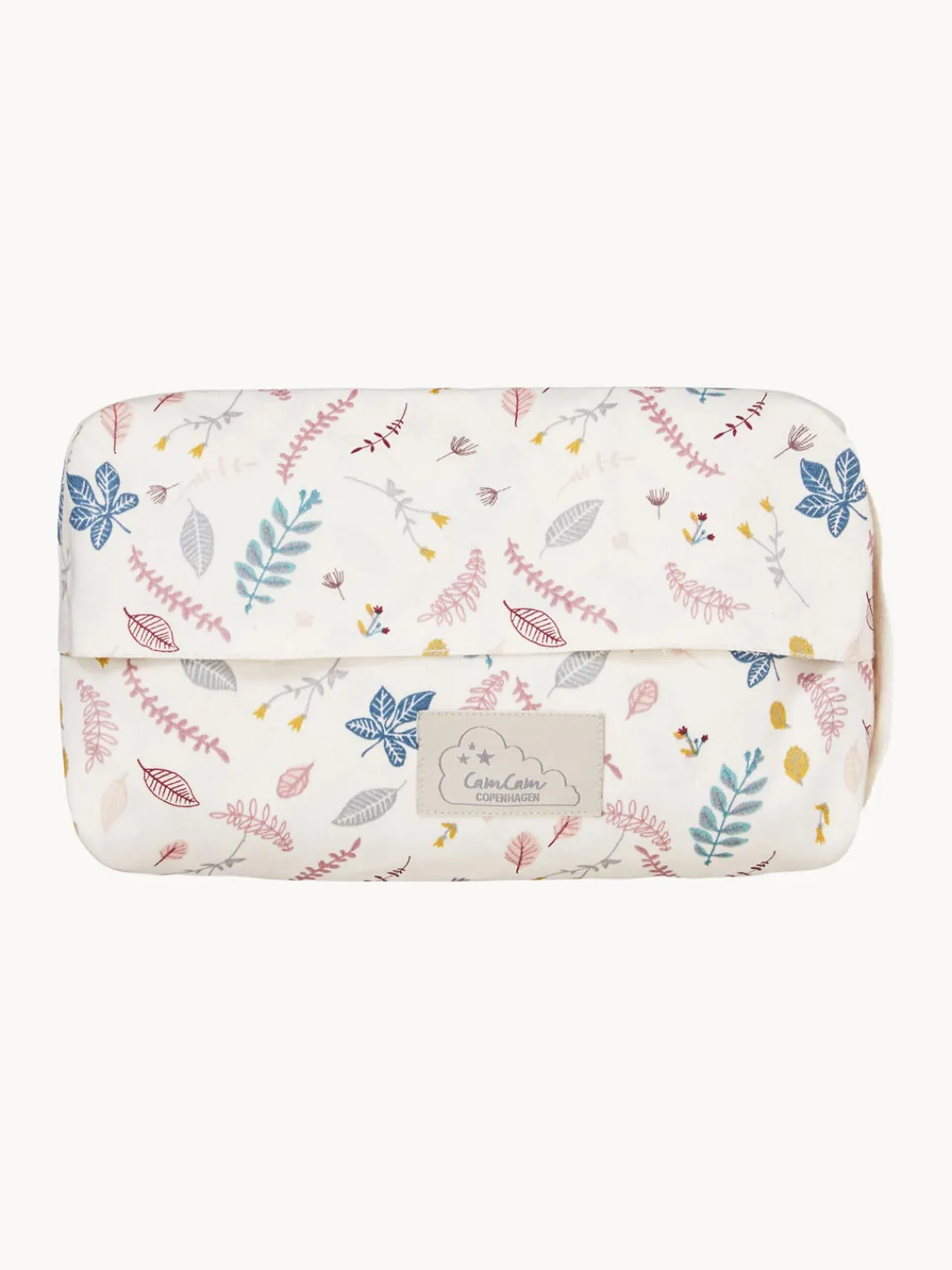 Hot Cam Cam Copenhagen Housse pour lingettes bébé en coton bio Pressed Leaves