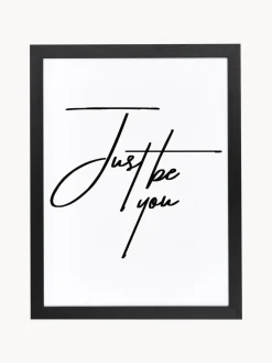 Outlet Any Image Impression numérique encadrée Just be You