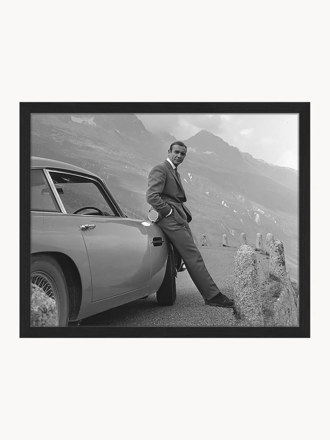 Hot Any Image Impression numérique encadrée Sean Connery (James Bond)