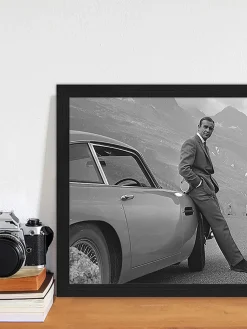 Hot Any Image Impression numérique encadrée Sean Connery (James Bond)