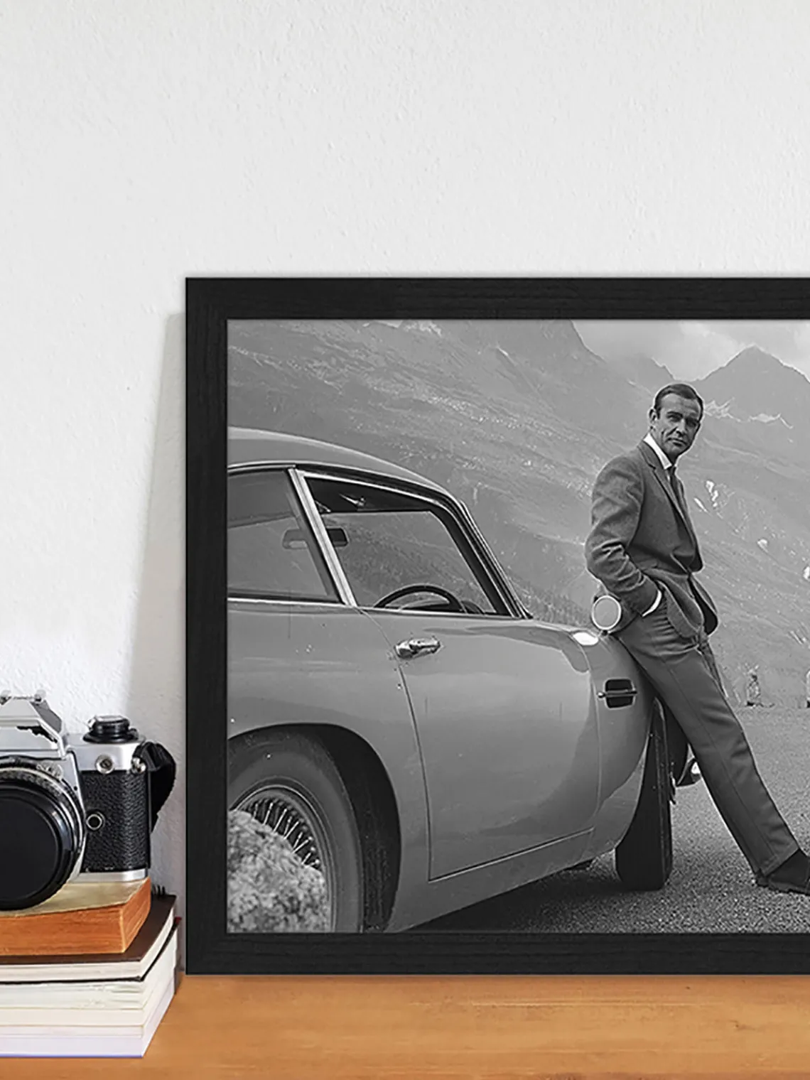 Hot Any Image Impression numérique encadrée Sean Connery (James Bond)