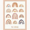 New Any Image Impression numérique encadrée All the Rainbows