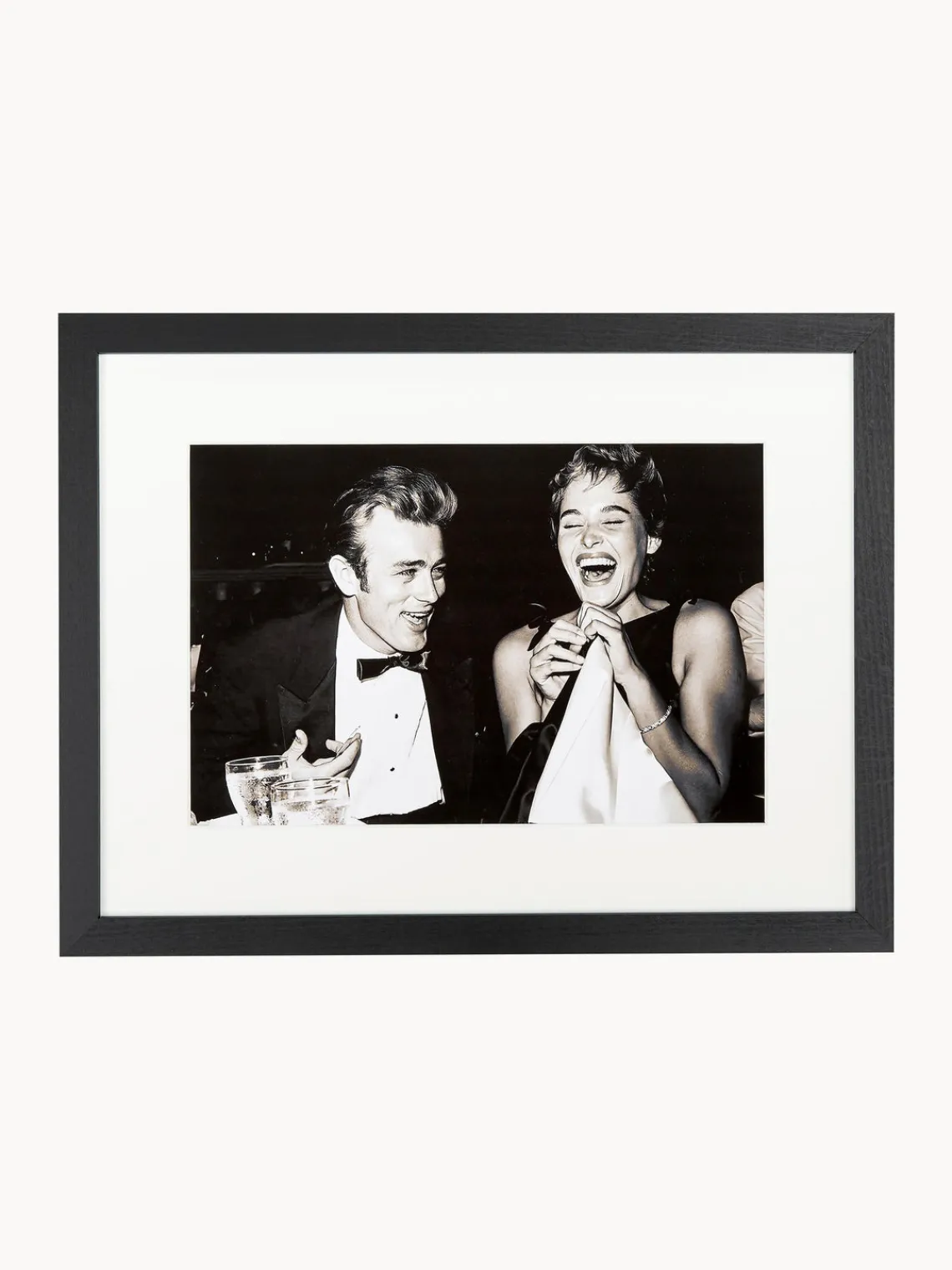 Discount Any Image Impression photographique encadrée Pier Angeli & James Dean