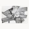 Clearance Incado Impression sur toile faite main Dark Abstract