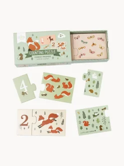 Online A Little Lovely Company Jeu de comptage en bois Forest Friends