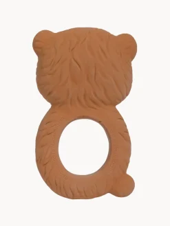 Hot A Little Lovely Company Jouet de dentition en caoutchouc naturel Bear Brun