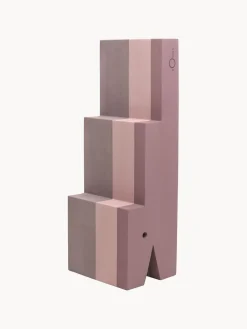Online bObles Jouet de motricité Crocodile, larg. 60 cm Mauve, rose pâle, vieux rose