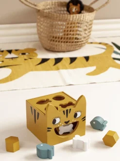 New Roommate Jouet en bois de bouleau Tigre