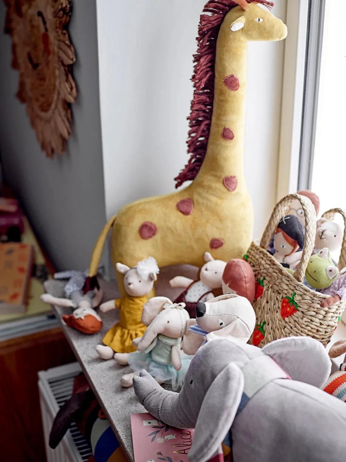 New Bloomingville Mini Jouet en forme de girafe Ibber
