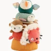 New Sebra Jouets à empiler Wildlife, 5 élém.