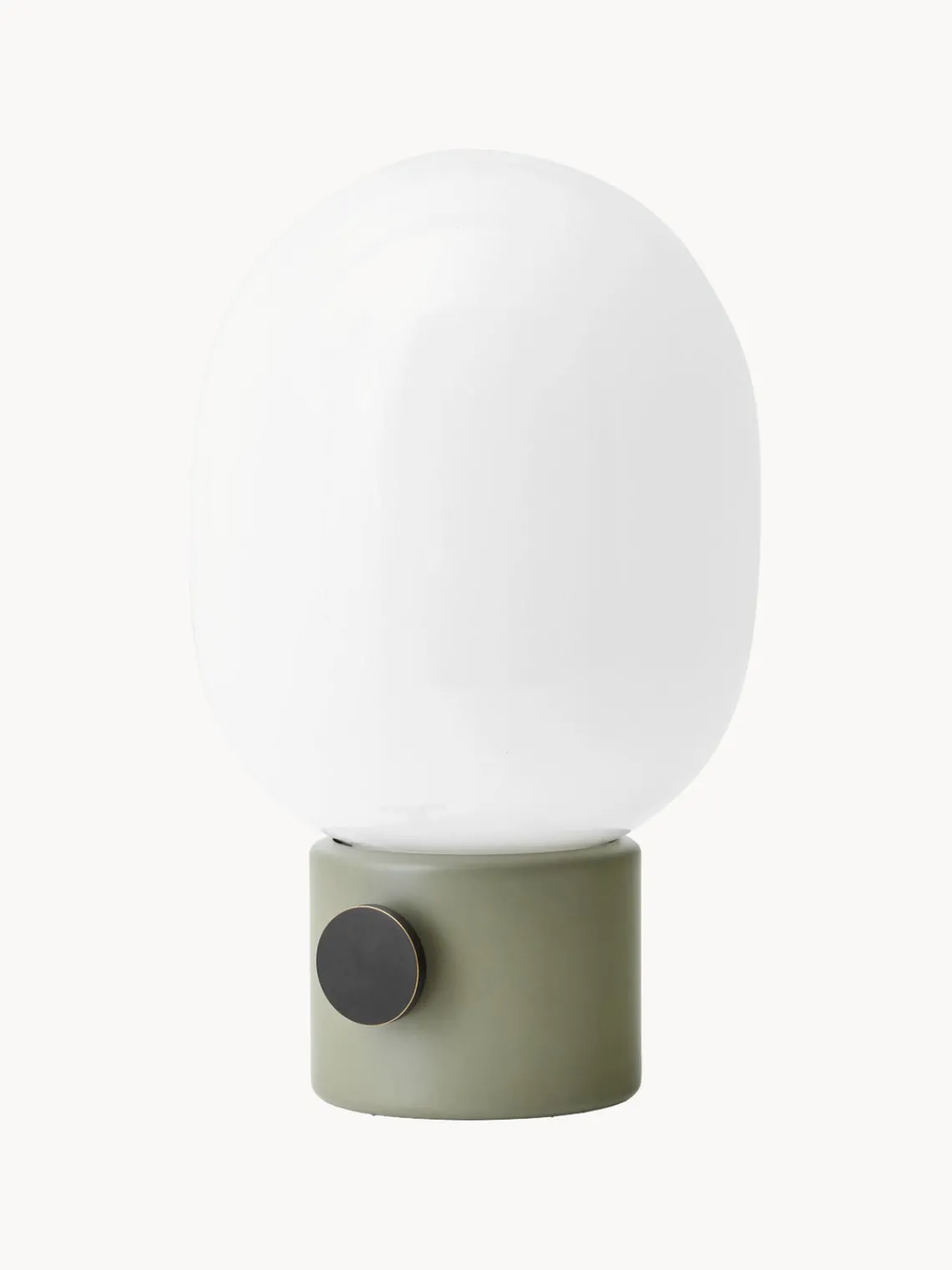 Fashion Audo Copenhagen Lampe à poser avec port USB JWDA, intensité lumineuse variable Blanc, vert sauge, noir
