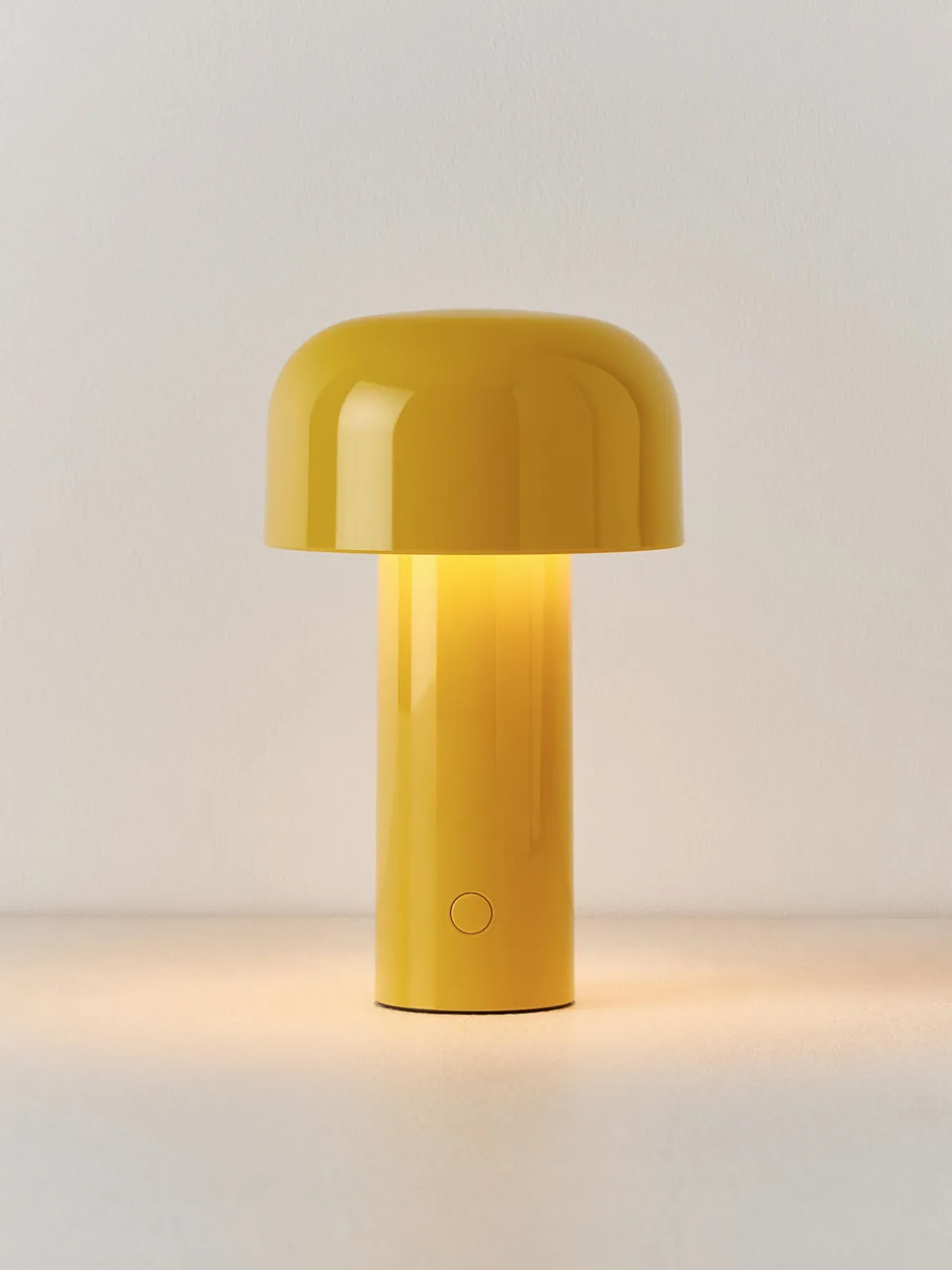 New Flos Lampe à poser LED à intensité variable Bellhop Jaune citron, haute brillance