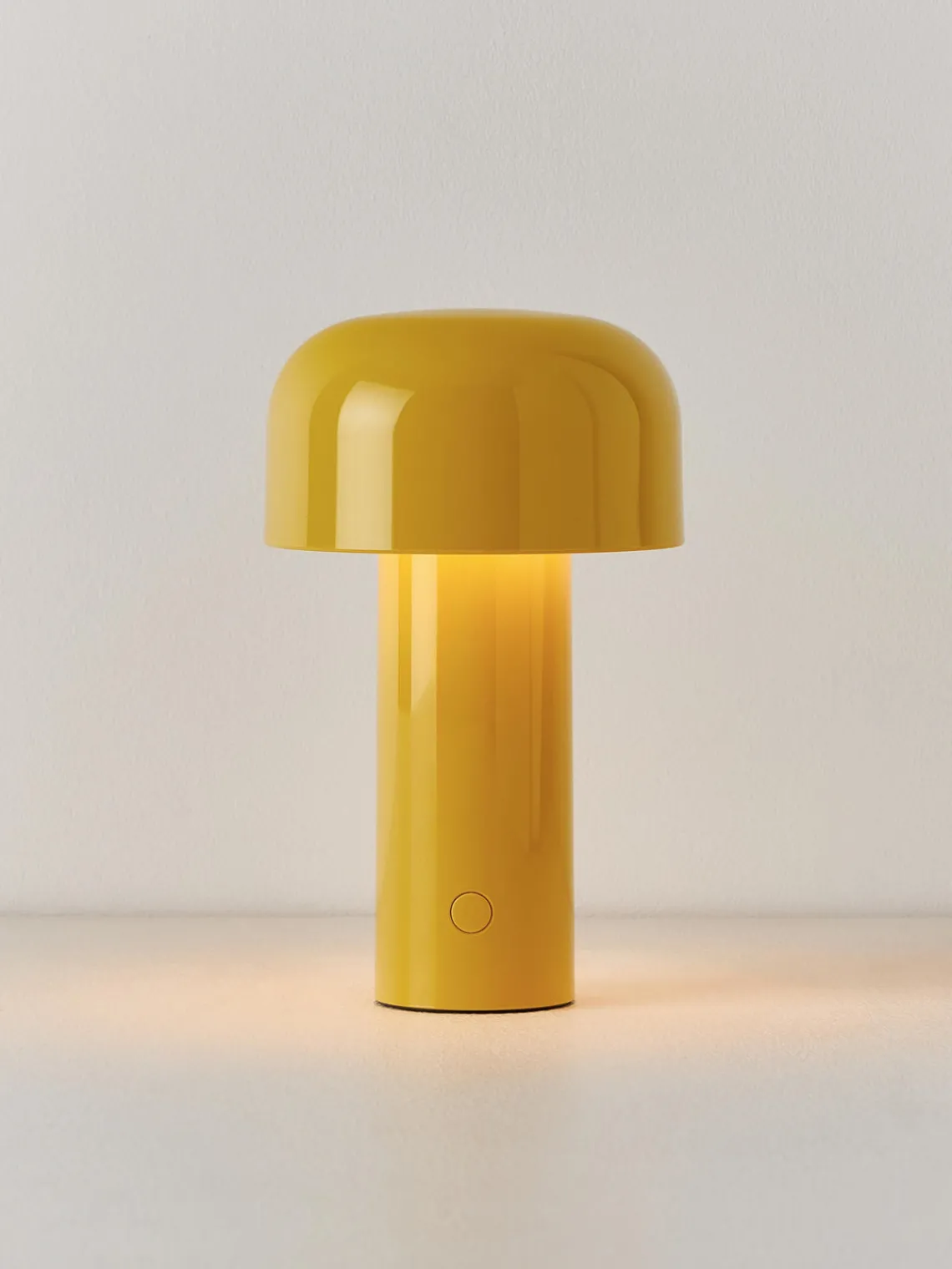 New Flos Lampe à poser LED à intensité variable Bellhop Jaune citron, haute brillance