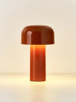 New Flos Lampe à poser LED à intensité variable Bellhop Rouge, haute brillance
