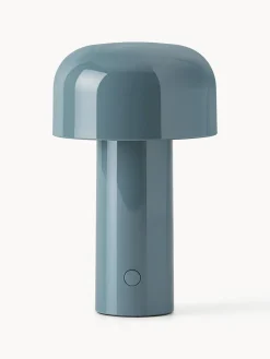 Fashion Flos Lampe à poser LED à intensité variable Bellhop Gris-bleu, haute brillance