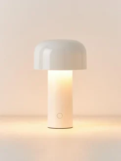Online Flos Lampe à poser LED à intensité variable Bellhop Blanc, haute brillance