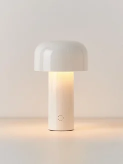 Online Flos Lampe à poser LED à intensité variable Bellhop Blanc, haute brillance
