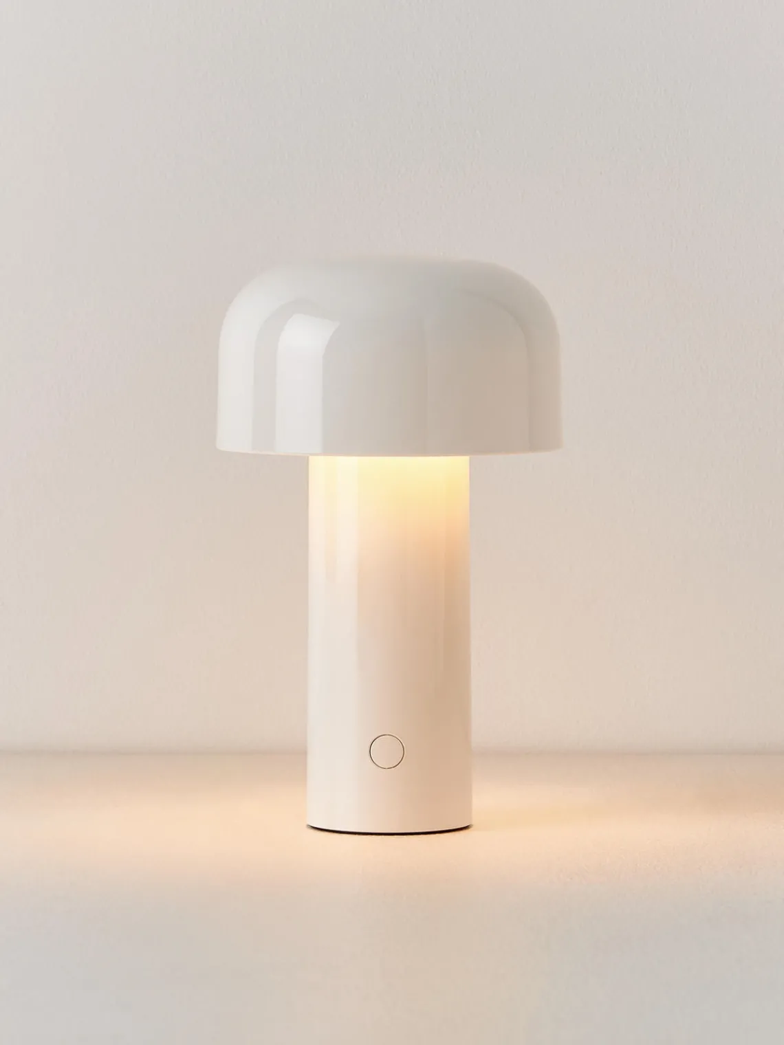 Online Flos Lampe à poser LED à intensité variable Bellhop Blanc, haute brillance
