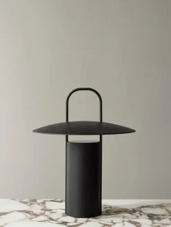 Online Audo Copenhagen Lampe à poser LED avec port USB et intensité variable Ray Noir