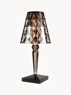 Hot Kartell Lampe à poser LED Battery, haut. 37 cm Brun clair