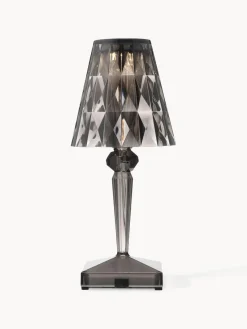 Outlet Kartell Lampe à poser LED Battery, haut. 26 cm Brun clair