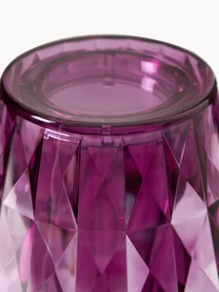 Clearance Kartell Lampe à poser LED Battery, haut. 37 cm Prune