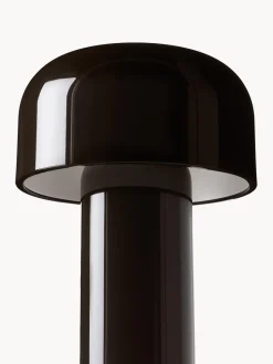 Discount Flos Lampe à poser LED Bellhop, intensité lumineuse variable Brun foncé, haute brillance