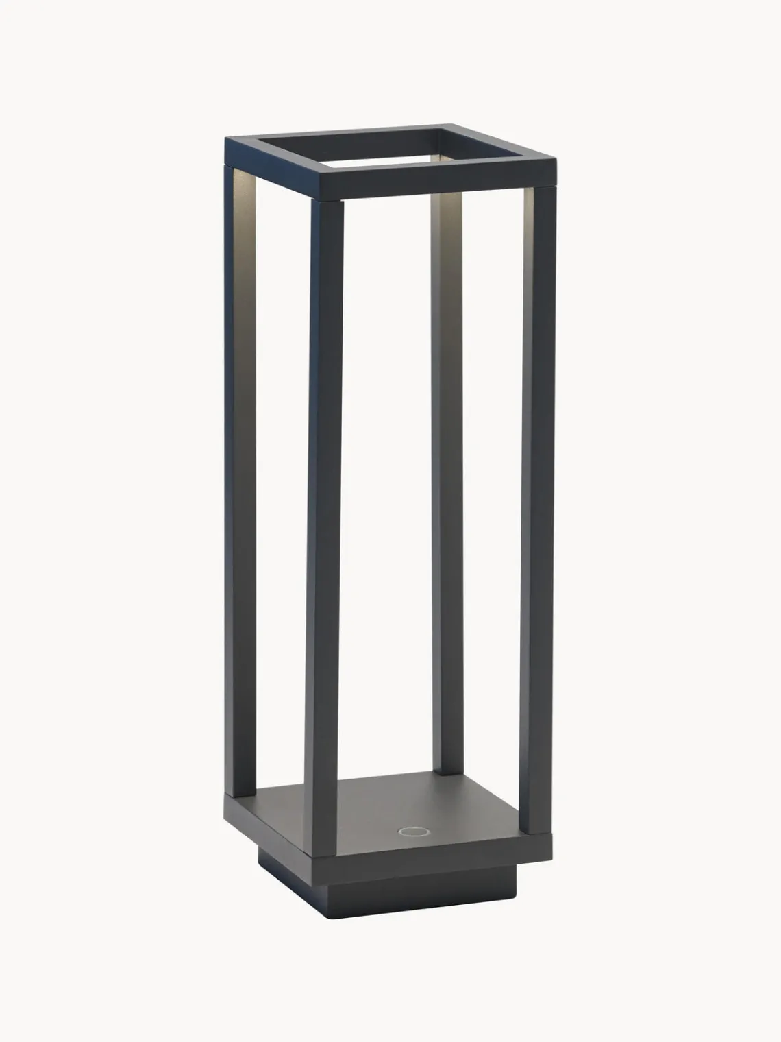 Online zafferano Lampe à poser LED mobile à intensité variable Home Pro Gris foncé