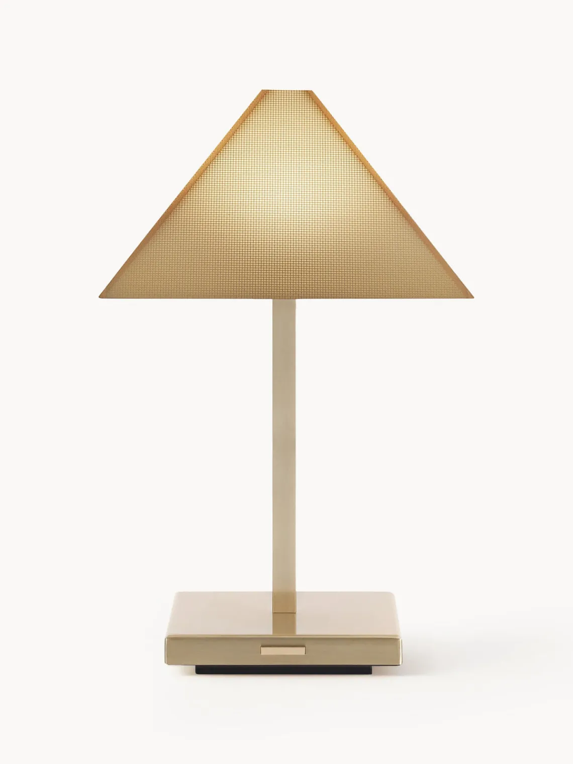 Clearance Armani Casa Lampe à poser LED mobile avec port USB Mini Logo, intensité lumineuse variable
