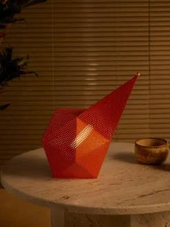 Discount GUBI Lampe à poser LED mobile Bagdad, intensité lumineuse variable Orange