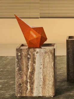 Discount GUBI Lampe à poser LED mobile Bagdad, intensité lumineuse variable Orange