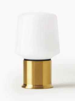 Clearance Sack It Lampe à poser LED mobile d'extérieur London, intensité variable Blanc, doré