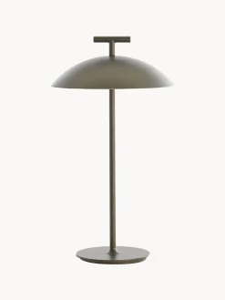Sale Kartell Lampe à poser LED mobile intérieure/extérieure Mini Geen-A, intensité lumineuse variable Grège