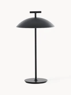 Clearance Kartell Lampe à poser LED mobile intérieure/extérieure Mini Geen-A, intensité lumineuse variable Noir