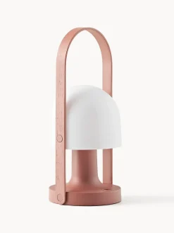 New Marset Lampe à poser LED mobile orientable FollowMe, intensité lumineuse variable Blanc, terracotta
