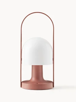 New Marset Lampe à poser LED mobile orientable FollowMe, intensité lumineuse variable Blanc, terracotta